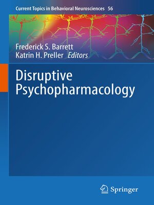 cover image of Disruptive Psychopharmacology